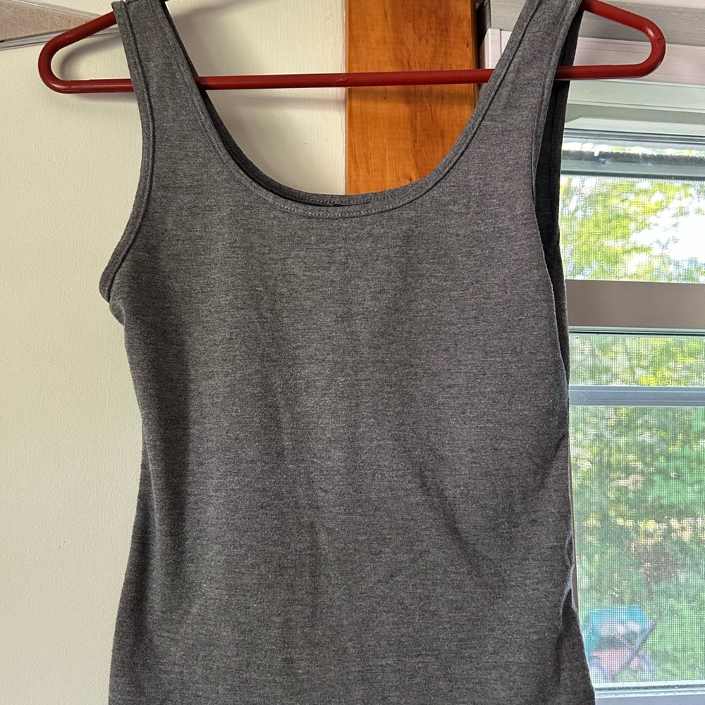 SHEIN Charcoal Tank Top
